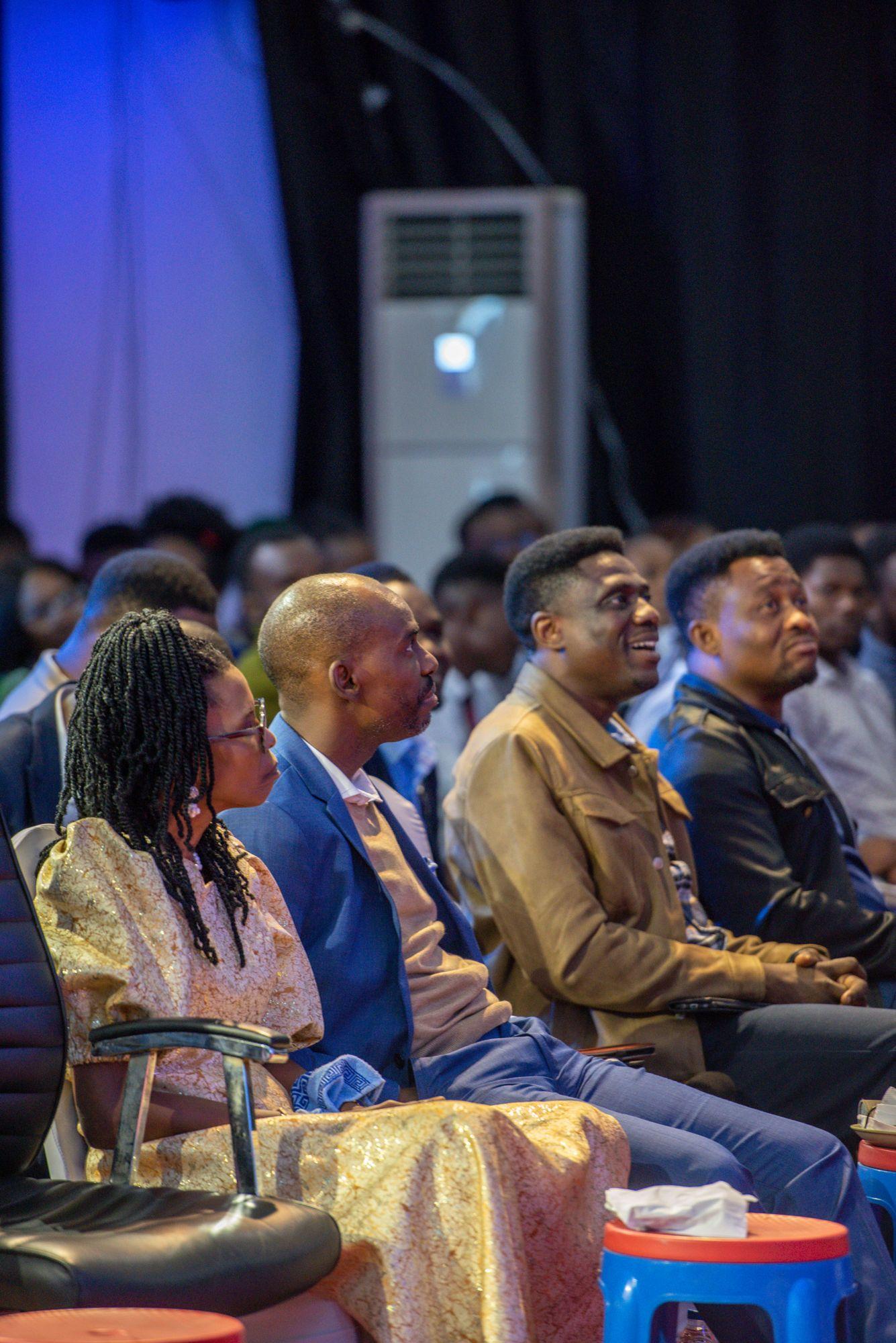 Delegates seated in the hall
